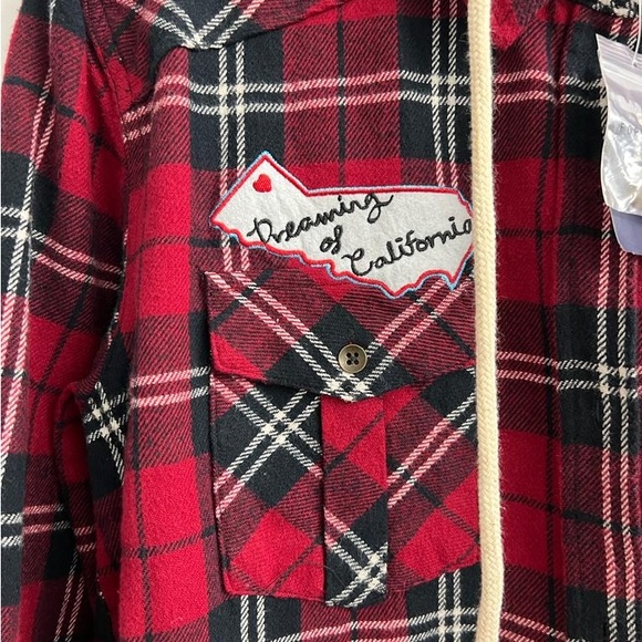 Forever 21 shacket hooded - Picture 2 of 5